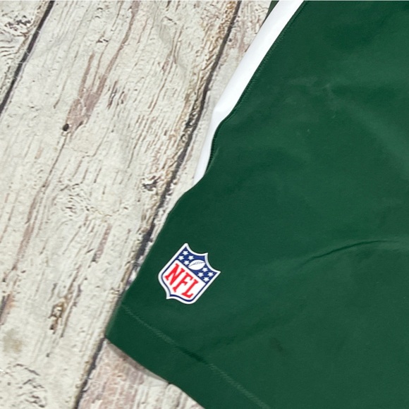 New York Jets On Field Apparel NFL Football Green Mens Athletic Shorts - Picture 6 of 8